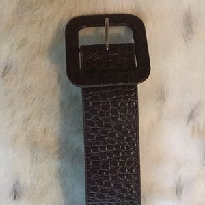 Chico brown leather with elastic belt